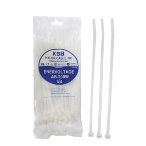 Cintillos de Amarre (Bridas) Blancos y Negros